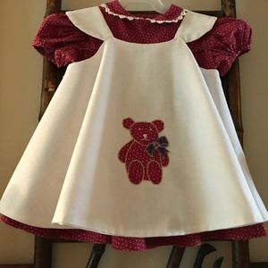 Handmade Toddler Dress & Pinafore